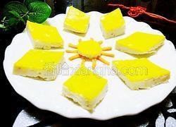 鸡肉黄蛋蒸糕