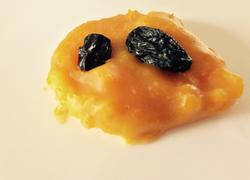 奶香葡萄干南瓜糕