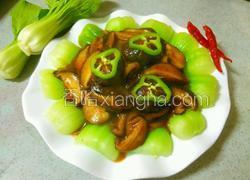 酱香菇扒油菜