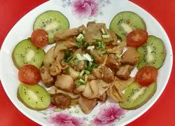 红烧肉豆腐干.