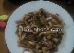 风味不同的干煸鱿鱼丝