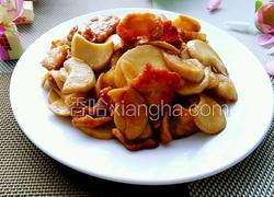 杏鲍菇炒肉片