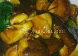 油菜炒香菇