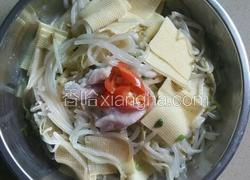 豆芽炒豆腐干