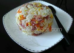 香肠鸡蛋炒饭