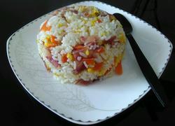 香肠鸡蛋炒饭