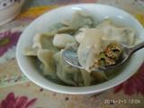 宝宝水饺 -肝粉油菜猪肉胡萝卜