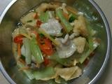 西芹炒干豆腐