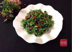 凉拌菠菜的做法图解7