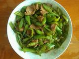 尖椒炒肉