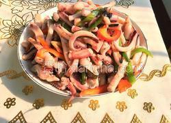 青椒炒鱿鱼