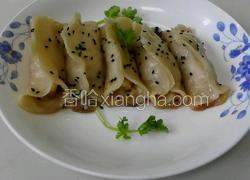 自制白菜猪肉锅贴