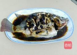 豆豉蒸福寿鱼的做法图解4