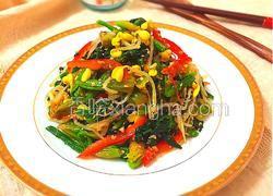 三色拌菜