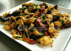 香菇炒鸡蛋