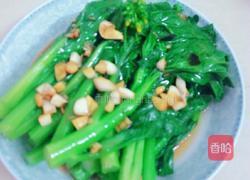 白灼菜心的做法图解6