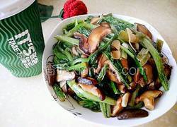 油麦菜烧香菇