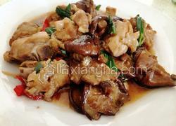 香菇蚝油焖鸡肉