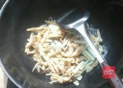 黄花菜炝蘑菇肉丝的做法图解9