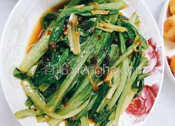 豆豉炒油麦菜