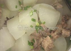 萝卜炖排骨汤
