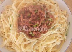 玉米面手擀面