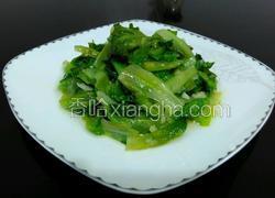 蒜泥生菜