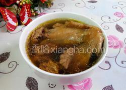 红枣核桃煲鸡汤
