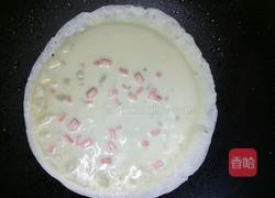 鸡蛋火腿饼的做法图解2
