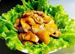 肉片炒鸡腿菇