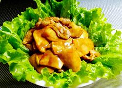 肉片炒鸡腿菇