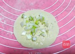 葱油饼的做法图解2