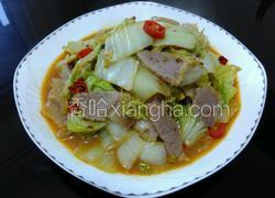 大白菜炒咸肉