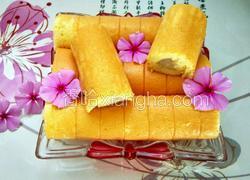 卷心香蕉蛋糕
