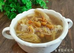 虫草花元贝汤