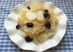 冰糖蒸山药银耳红枣