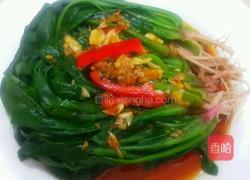 白灼菠菜的做法图解6