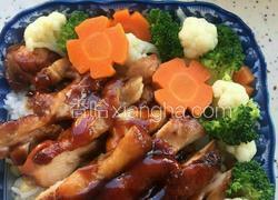 照烧鸡腿饭