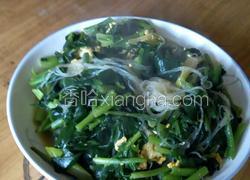 菠菜鸡蛋粉丝😃