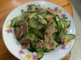 青瓜炒猪肉