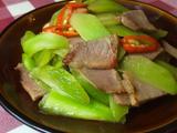 莴笋炒腊肉