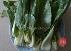 蒜香青菜的做法图解2