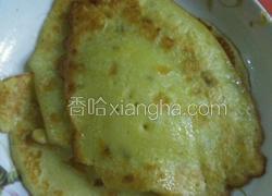 香蕉牛奶鸡蛋饼