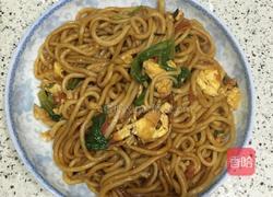 鸡蛋炒面的做法图解6