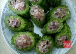 酿苦瓜的做法图解4