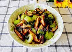 蚝油香菇油菜家庭版