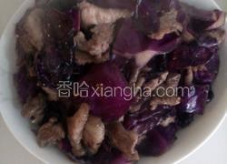 糖醋紫甘蓝