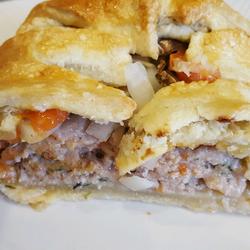 肉馅酥皮糕点的做法[图]