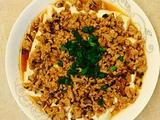 香菇肉末蒸豆腐的做法[图]