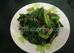 豆豉鲮鱼油麦菜